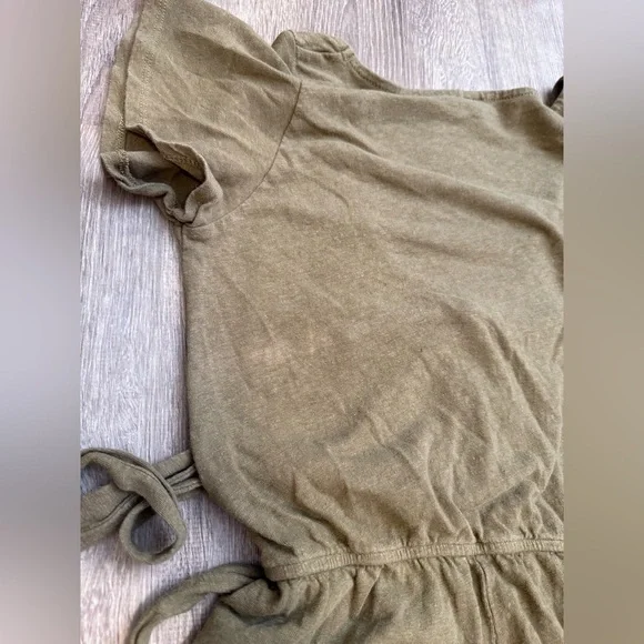 Free People Ballerina Tie Waist Romper XS - Picture 8 of 10